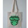 Budget Calico Tote Bag Thumbnail